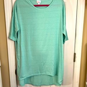 LulaRoe Irma Mint Green Sz Large